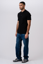 Load image into Gallery viewer, Muscle Polo Shirt - Black
