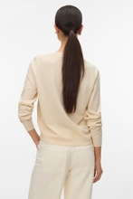 Load image into Gallery viewer, Marina Pointelle Cardigan - Birch
