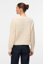 Carica l'immagine nel visualizzatore di Gallery, Aries O-Neck Cable Pullover - Birch

