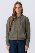 Cargar imagen en el visor de la galería, Zip Hoodie - Green

