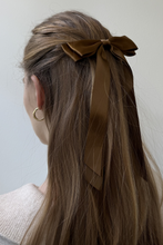Load image into Gallery viewer, Bow Clip - Brown
