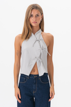 Carica l'immagine nel visualizzatore di Gallery, Silva Striped Top - Grey
