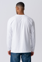 Load image into Gallery viewer, Basic Long-sleeved T-shirt - White
