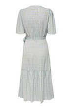 Load image into Gallery viewer, Dina 2/4 Wrapped Dress - Blue
