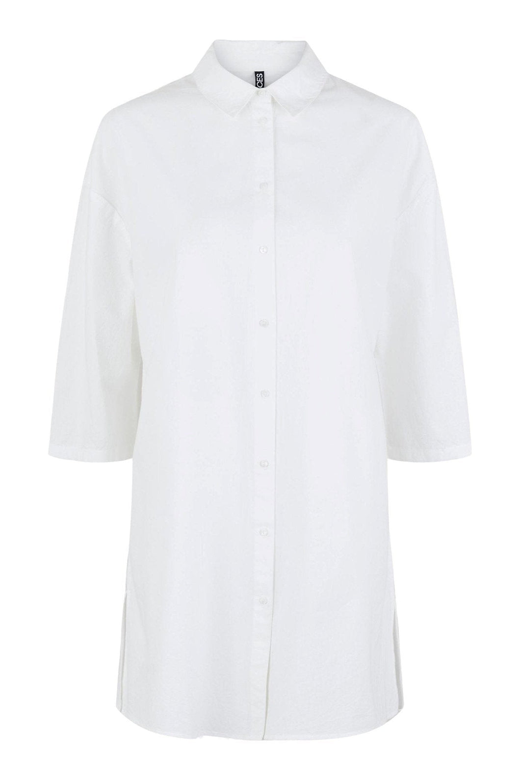 Vudde 3/4 chemise - blanc clair