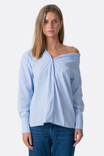 Load image into Gallery viewer, Serena Oversized Shirt - Light Blue
