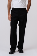 Load image into Gallery viewer, Straight Cotton Chino - Black
