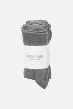 Carica l&#39;immagine nel visualizzatore di Gallery, De Originale Performance Strømper 10-Pak (Dame) - Gråmeleret
