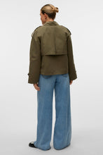 Load image into Gallery viewer, Chloe Short Trenchcoat - Kalamata
