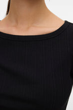 Afbeelding in Gallery-weergave laden, Verde Boatneck Top - Black
