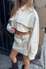 Load image into Gallery viewer, Bellanca Mini Skirt - Ecru
