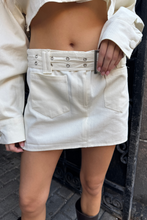 Load image into Gallery viewer, Bellanca Mini Skirt - Ecru
