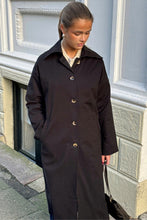 Afbeelding in Gallery-weergave laden, Harper Trench Coat - Black
