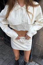 Carregar imagem no visualizador da galeria, Bellanca Crop Jacket - Ecru
