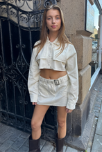 Load image into Gallery viewer, Bellanca Mini Skirt - Ecru
