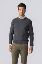 Carica l'immagine nel visualizzatore di Gallery, Pullover Roundneck - Charcoal Melange
