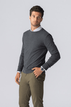 Carica l'immagine nel visualizzatore di Gallery, Pullover Roundneck - Charcoal Melange
