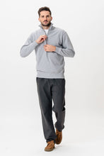 Load image into Gallery viewer, Sweatshirt Half Zip - Grey
