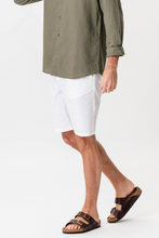 Afbeelding in Gallery-weergave laden, Linen Shorts - White
