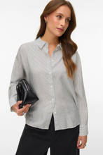 Load image into Gallery viewer, Kaja Ls Shirt -  Snow White Amanda Black
