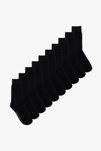 Load image into Gallery viewer, The Original Performance Bamboo Socks 10-Pack - Black
