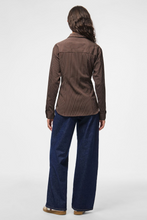 Charger l&#39;image dans la galerie, Anja Fitted Shirt - Delicioso Pinstripe
