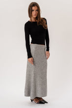 Cargar imagen en el visor de la galería, Nova Knit Skirt - Grey
