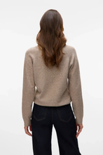 Load image into Gallery viewer, Doffy O-Neck Blouse - Moon Rock Melange
