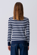 Load image into Gallery viewer, Maja Striped Shirt - Navy
