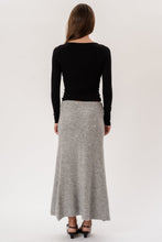 Cargar imagen en el visor de la galería, Nova Knit Skirt - Grey
