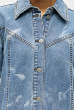 Afbeelding in Gallery-weergave laden, Claudia Short Denim Dress - Light Blue Denim
