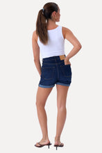 Load image into Gallery viewer, The Original Performance Denim Shorts - Dark Blue Denim

