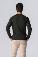 Charger l'image dans la galerie, Pullover Cable Knit - Army
