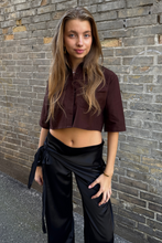 Load image into Gallery viewer, Noemi Short Shirt - Brown
