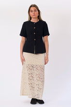 Load image into Gallery viewer, Amara Lace Maxi Skirt - Light Beige

