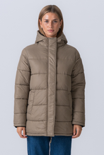 Load image into Gallery viewer, Long Puffer Jacket - Sand
