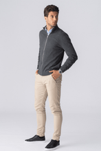 Charger l'image dans la galerie, Pullover Zip Cardigan - Charcoal Melange
