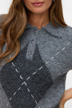 Load image into Gallery viewer, Bliss 2/4 Poloneck Pullover -  Medium Grey Melange
