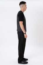 Load image into Gallery viewer, Basic raglan T-shirt - Black-Army
