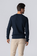 Charger l'image dans la galerie, Pullover Cable Knit - Navy
