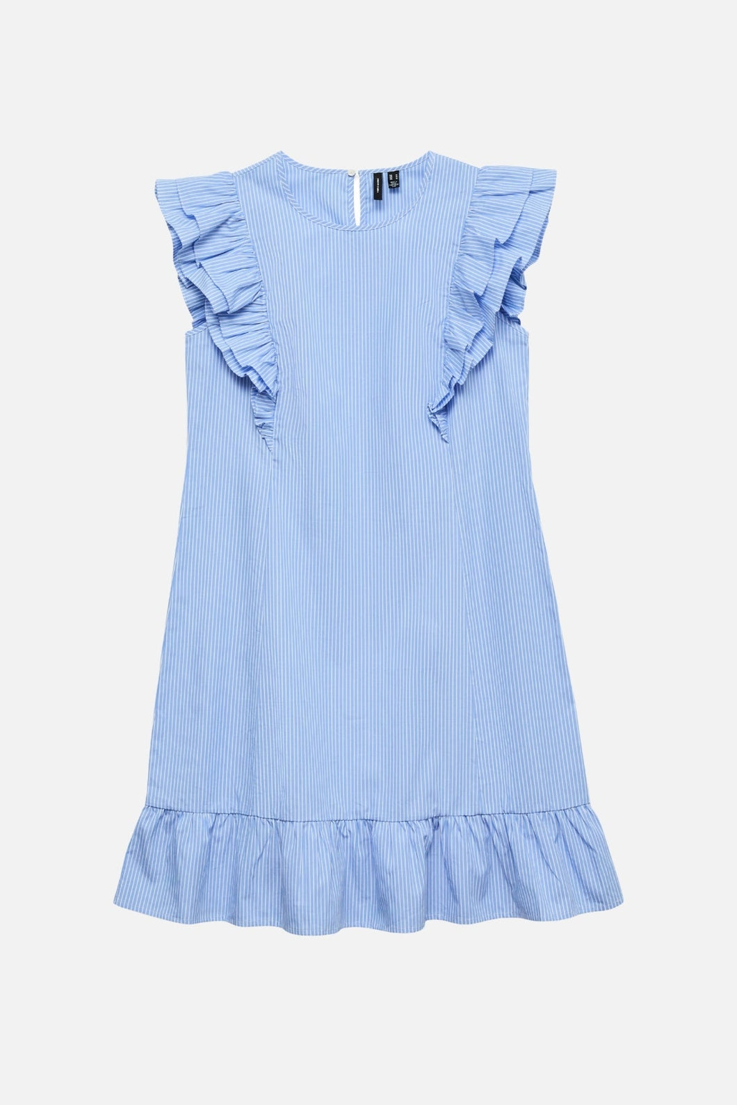 Aila Dress - Little Boy Blue / White