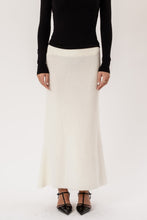 Load image into Gallery viewer, Nova Knit Skirt - White
