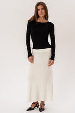 Load image into Gallery viewer, Nova Knit Skirt - White
