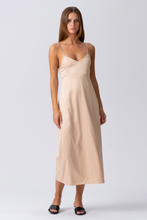 Cargar imagen en el visor de la galería, Elina Strap Dress - Beige

