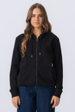 Load image into Gallery viewer, Zip Hoodie - Black
