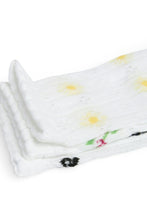 Load image into Gallery viewer, Bella Pointelle Socks 3-Pack - Cloud Dancer
