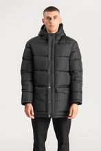Carica l'immagine nel visualizzatore di Gallery, Long Puffer Jacket - Black
