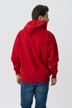 Carregar imagem no visualizador da galeria, Camisola com capuz básica - Vermelho
