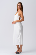 Cargar imagen en el visor de la galería, Elina Strap Dress - White
