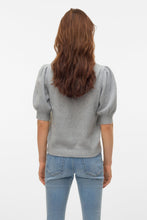 Carregar imagem no visualizador da galeria, Doffy O-Neck Pullover - Light Grey Melange
